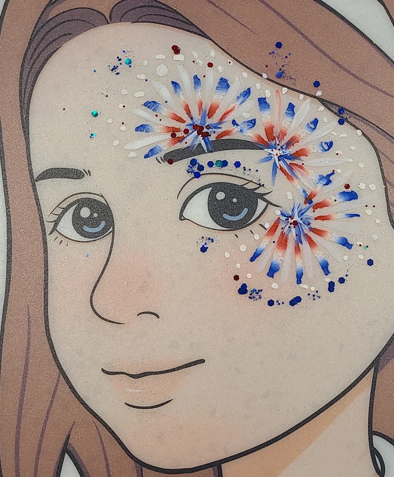 Face painting design 1