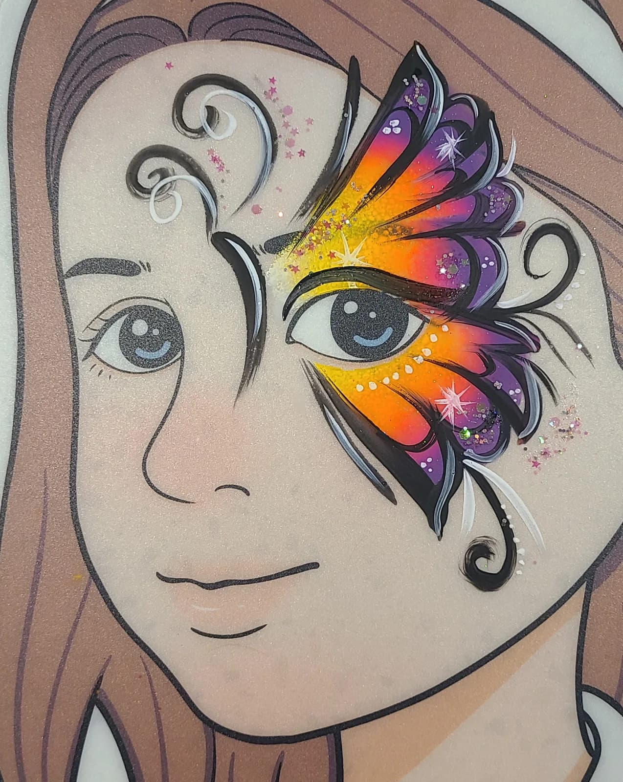 Face painting design 2