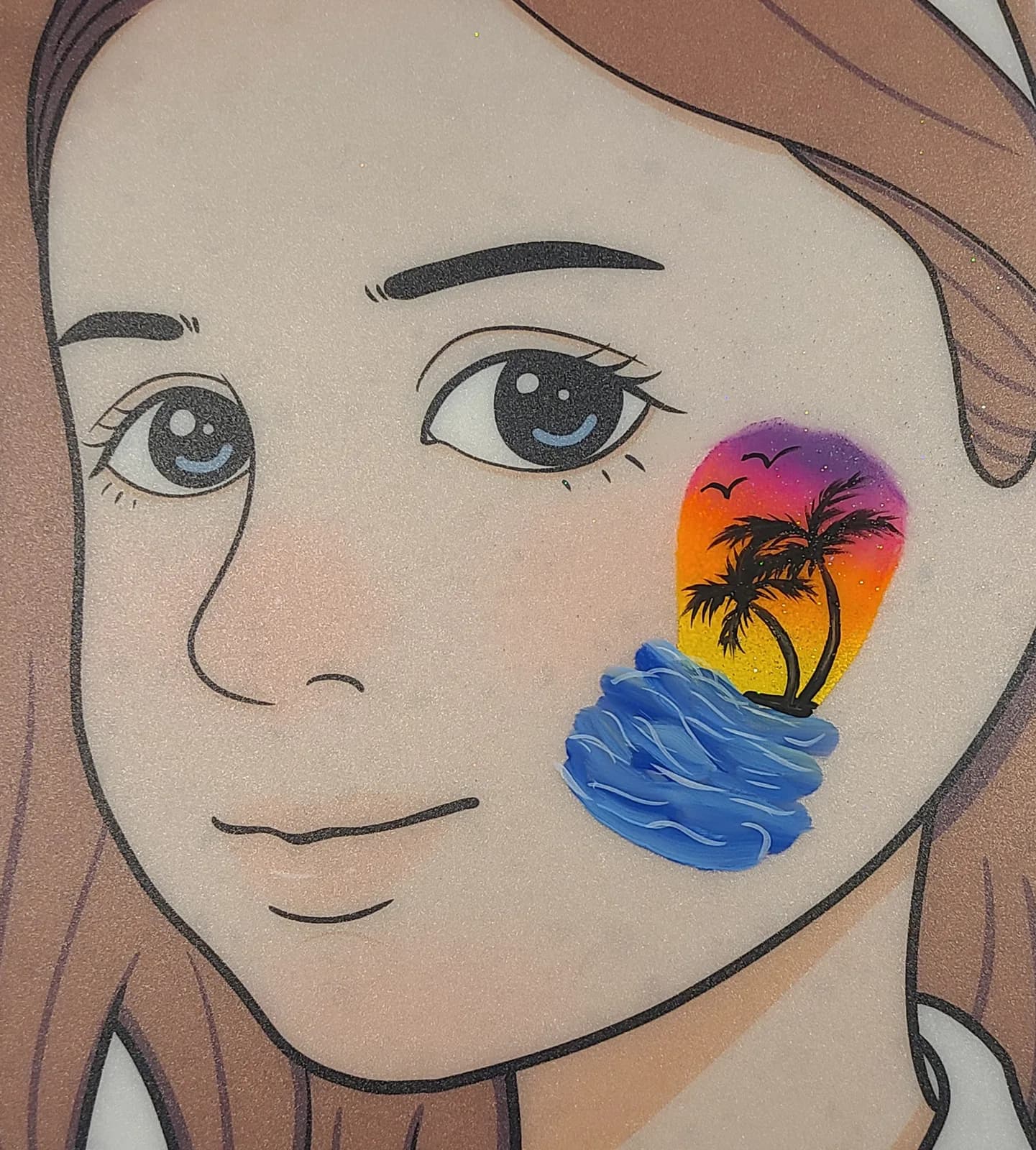 Face painting design 8