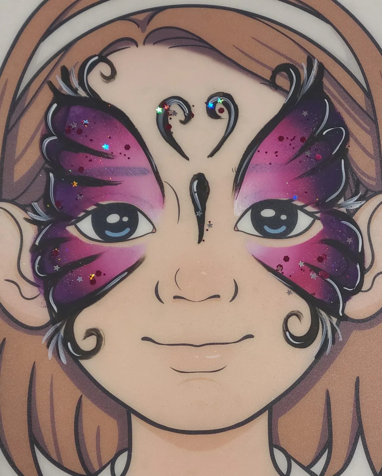 Face painting design 15