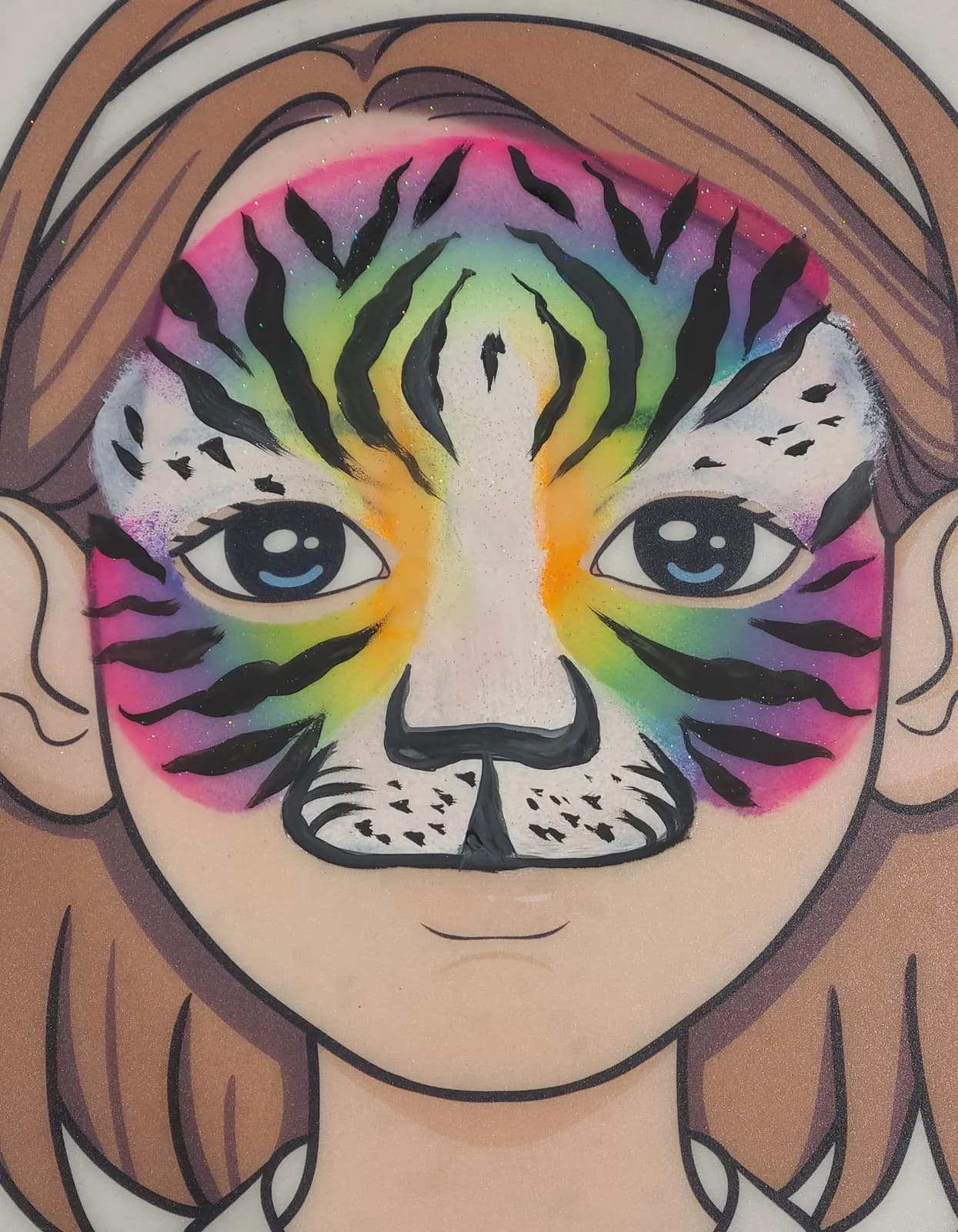 Face painting design 17