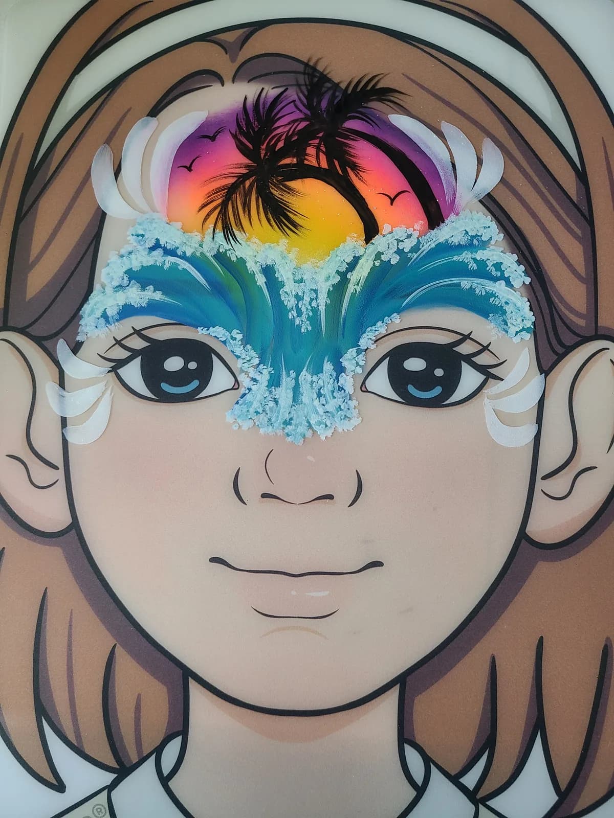 Face painting design 21