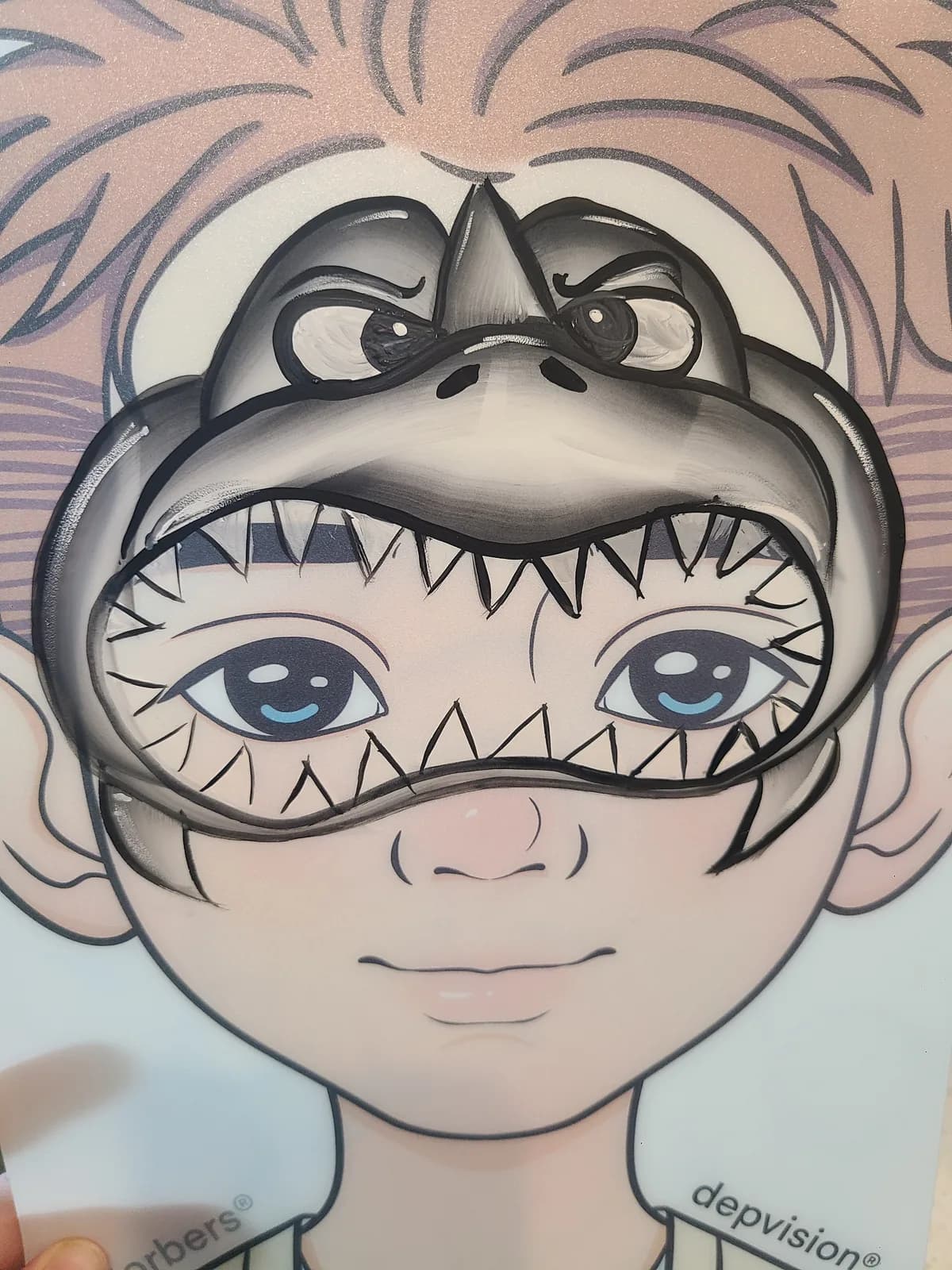 Face painting design 24