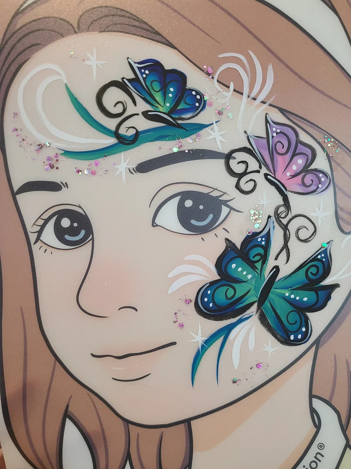 Face painting design 25