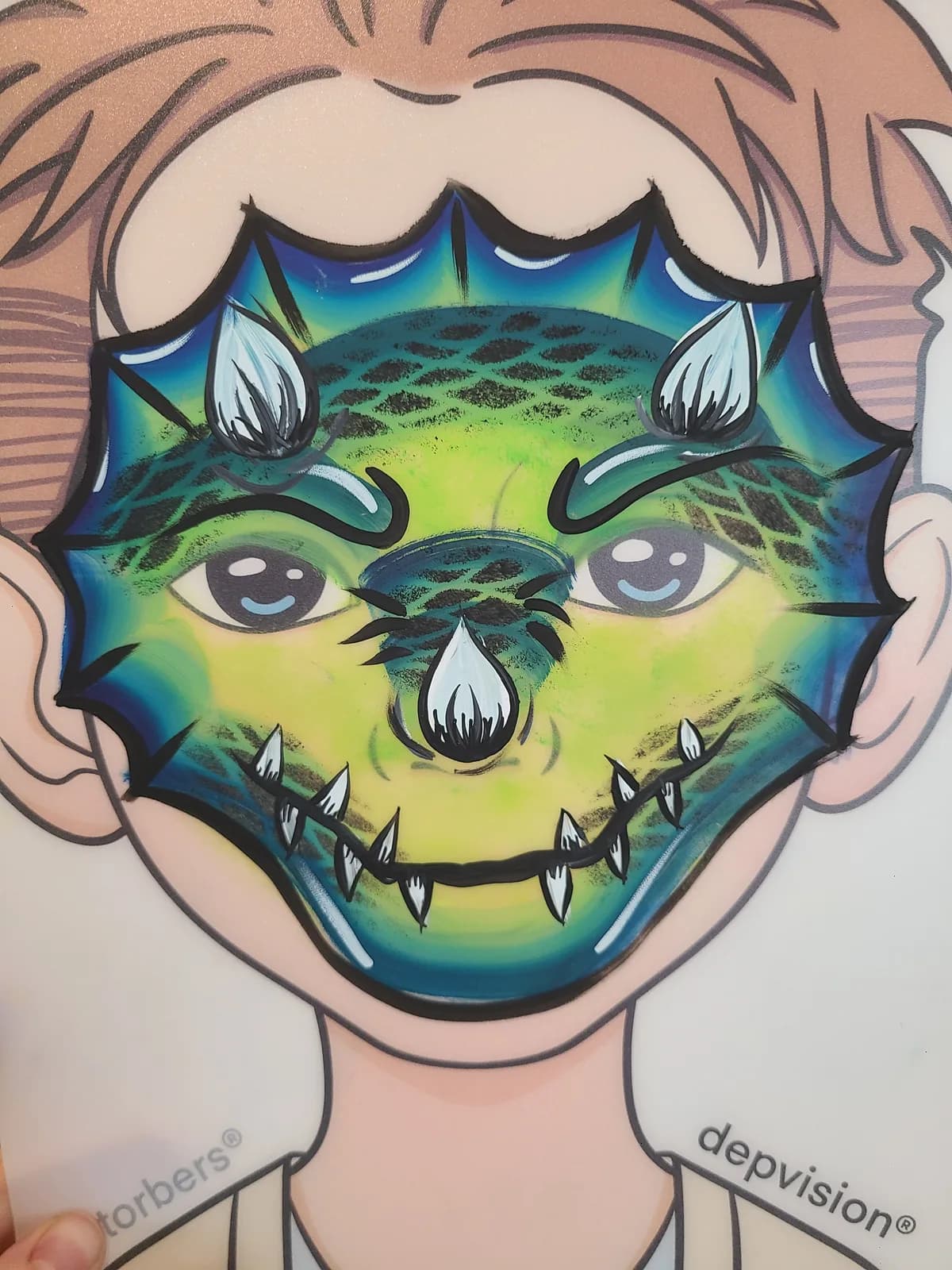 Face painting design 27