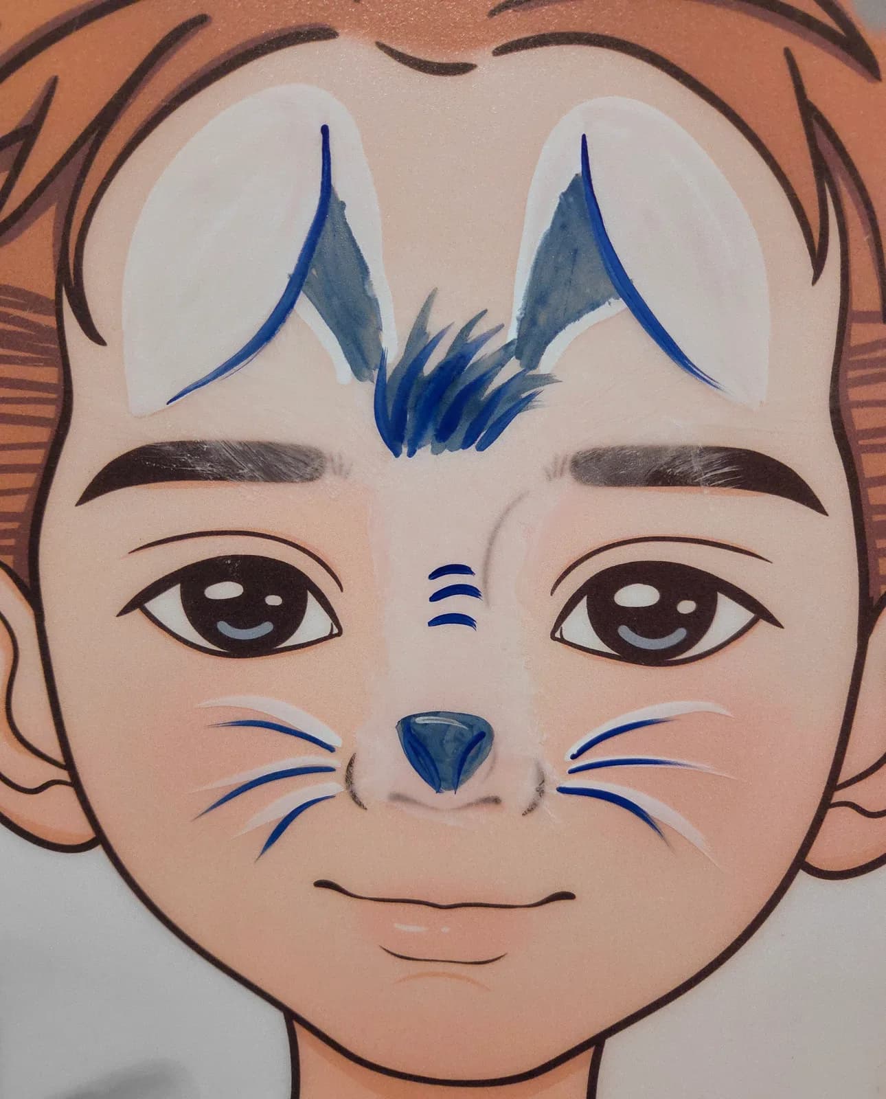 Face painting design 35