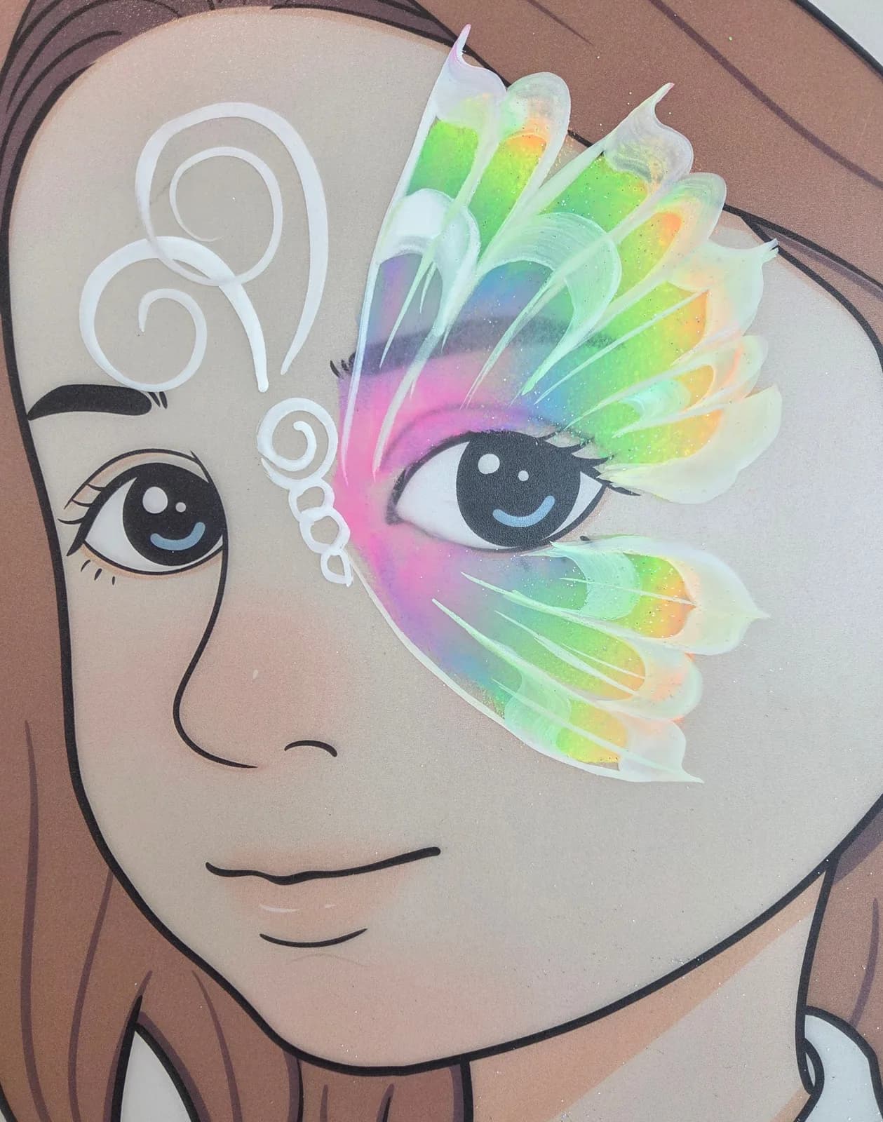 Face painting design 39