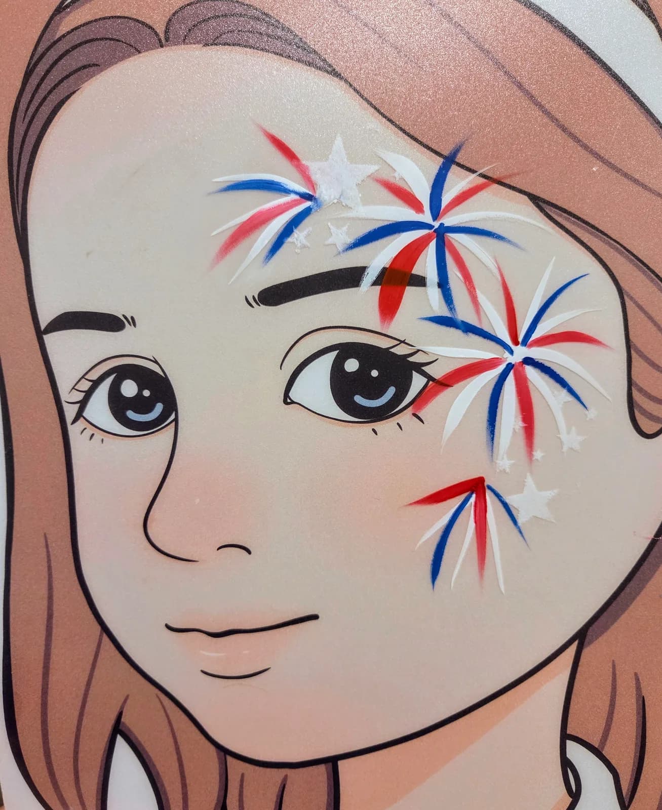 Face painting design 46