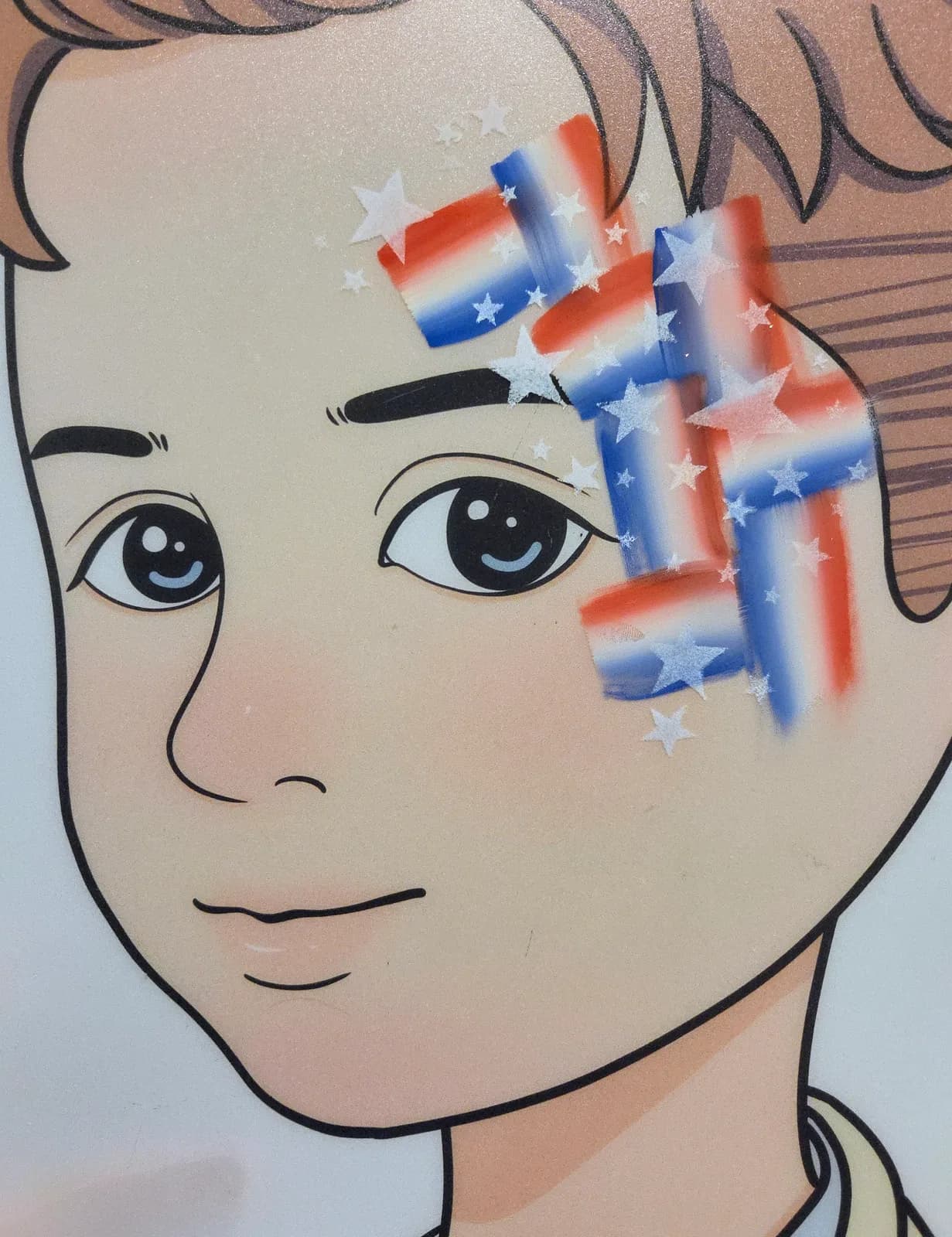 Face painting design 47