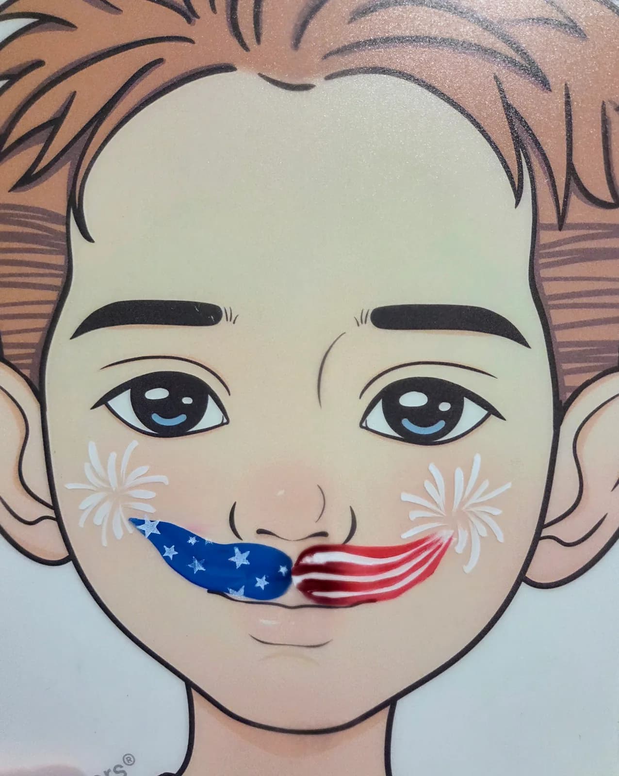 Face painting design 48