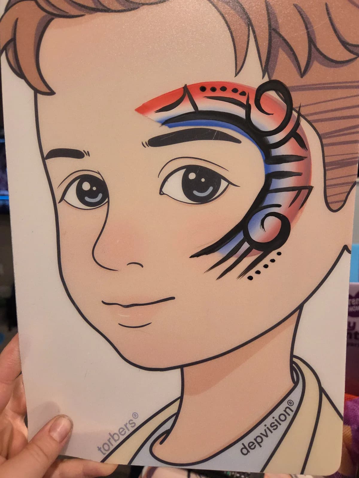 Face painting design 49
