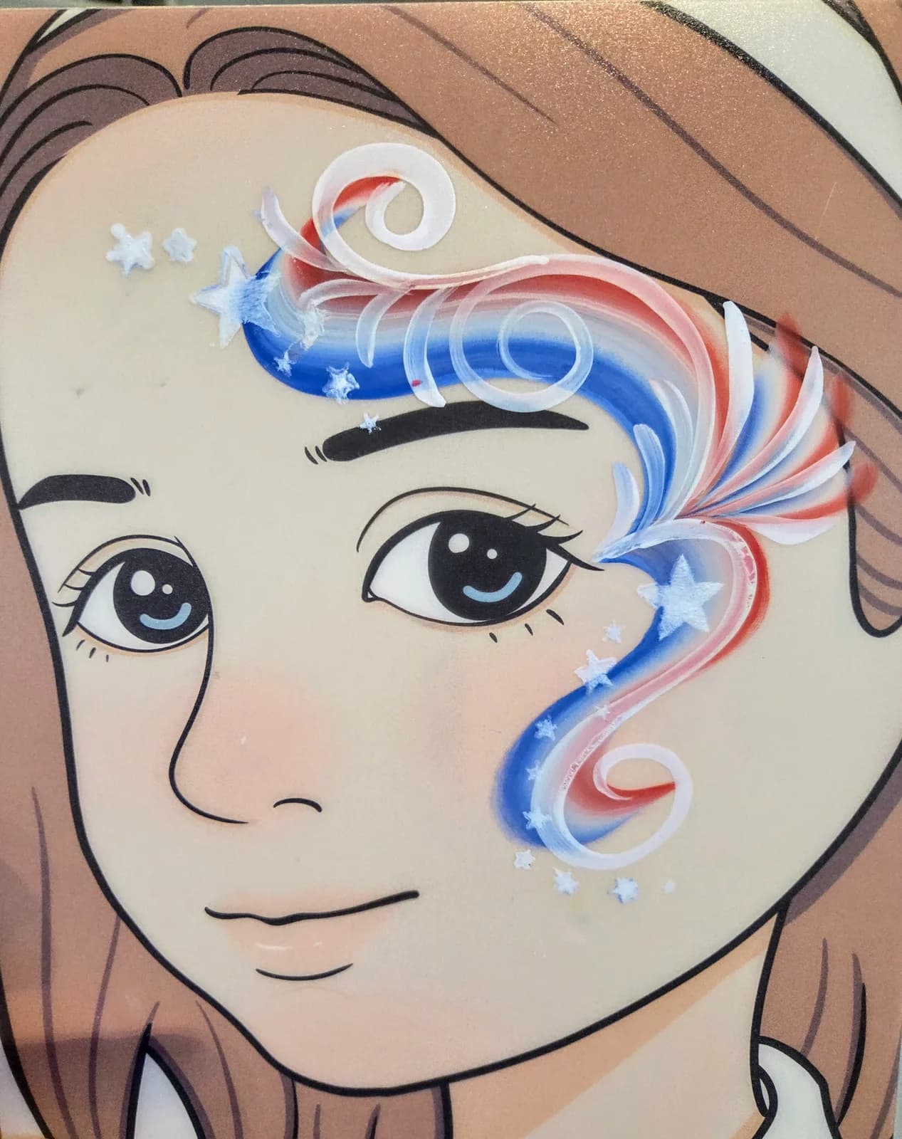 Face painting design 54