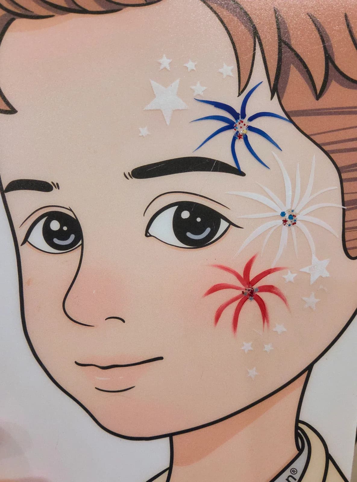 Face painting design 55