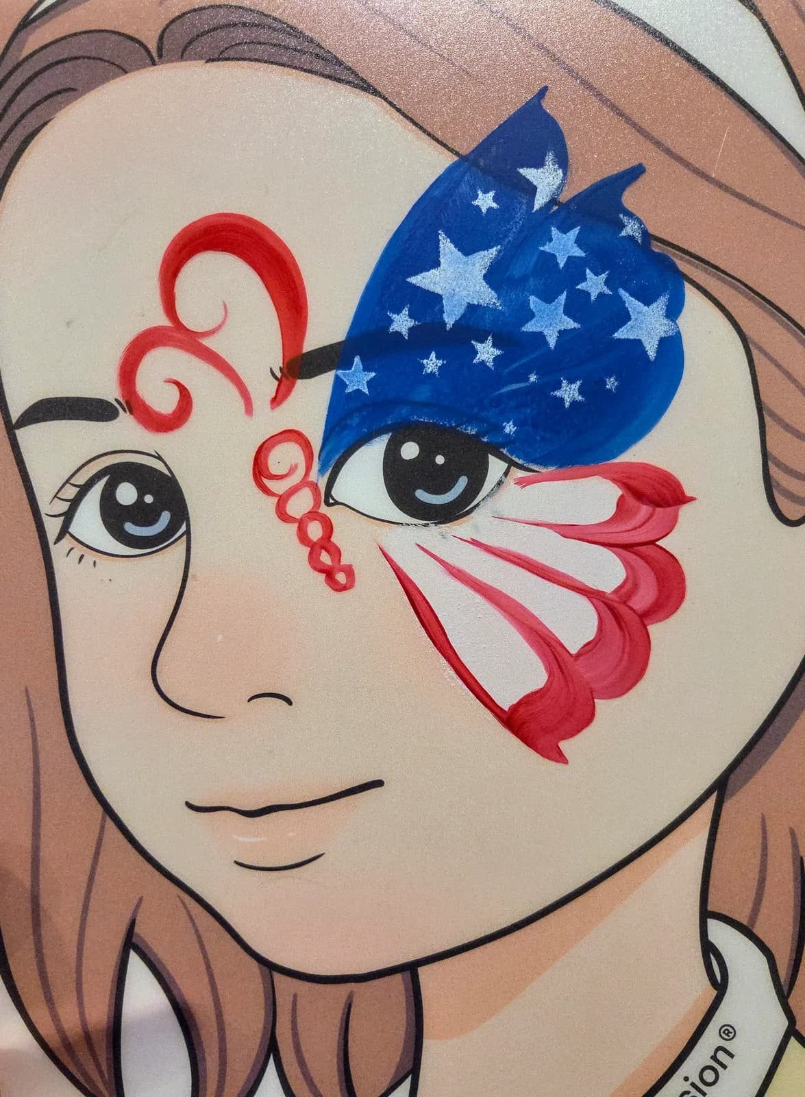 Face painting design 56