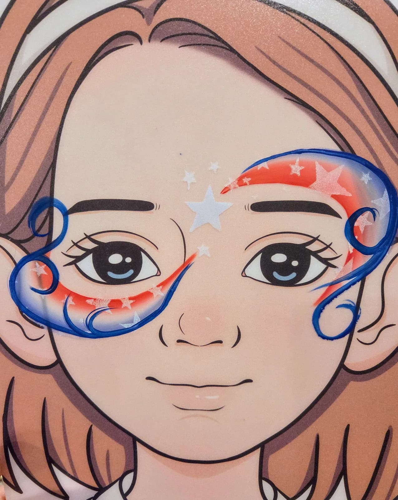 Face painting design 57