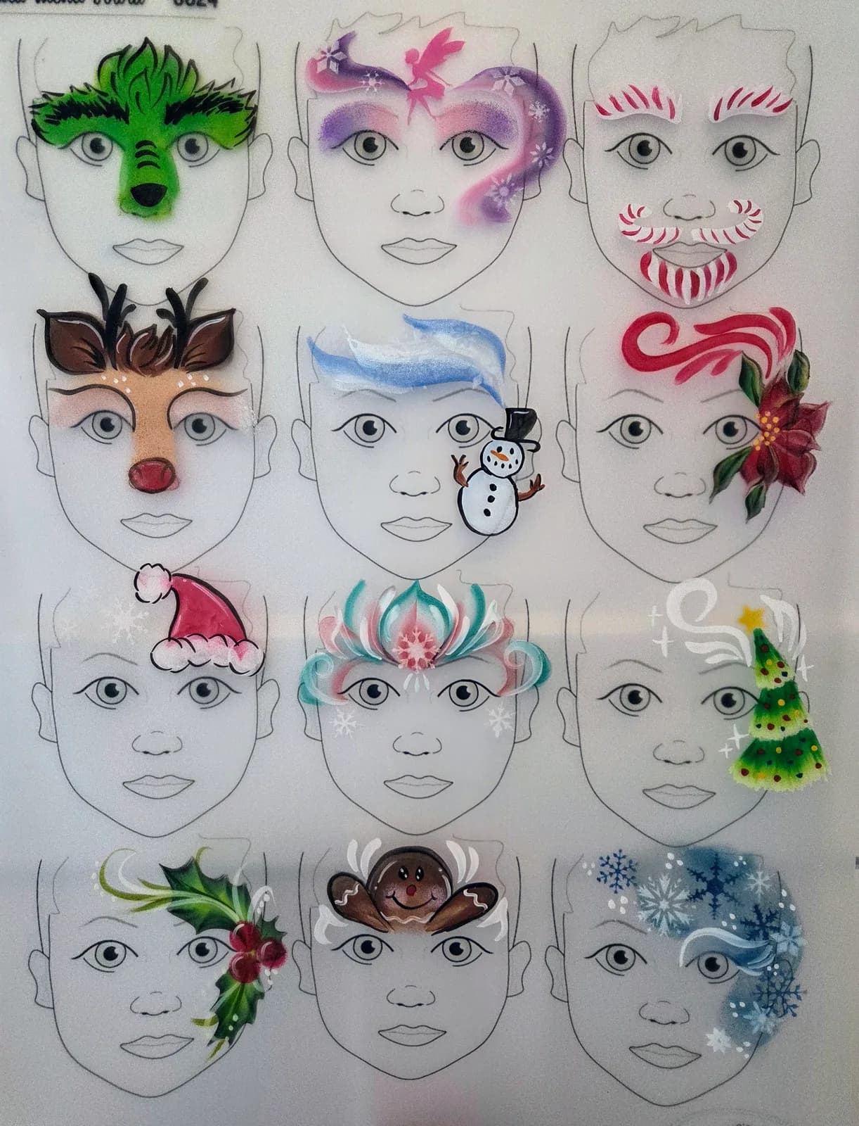 Face painting design 66