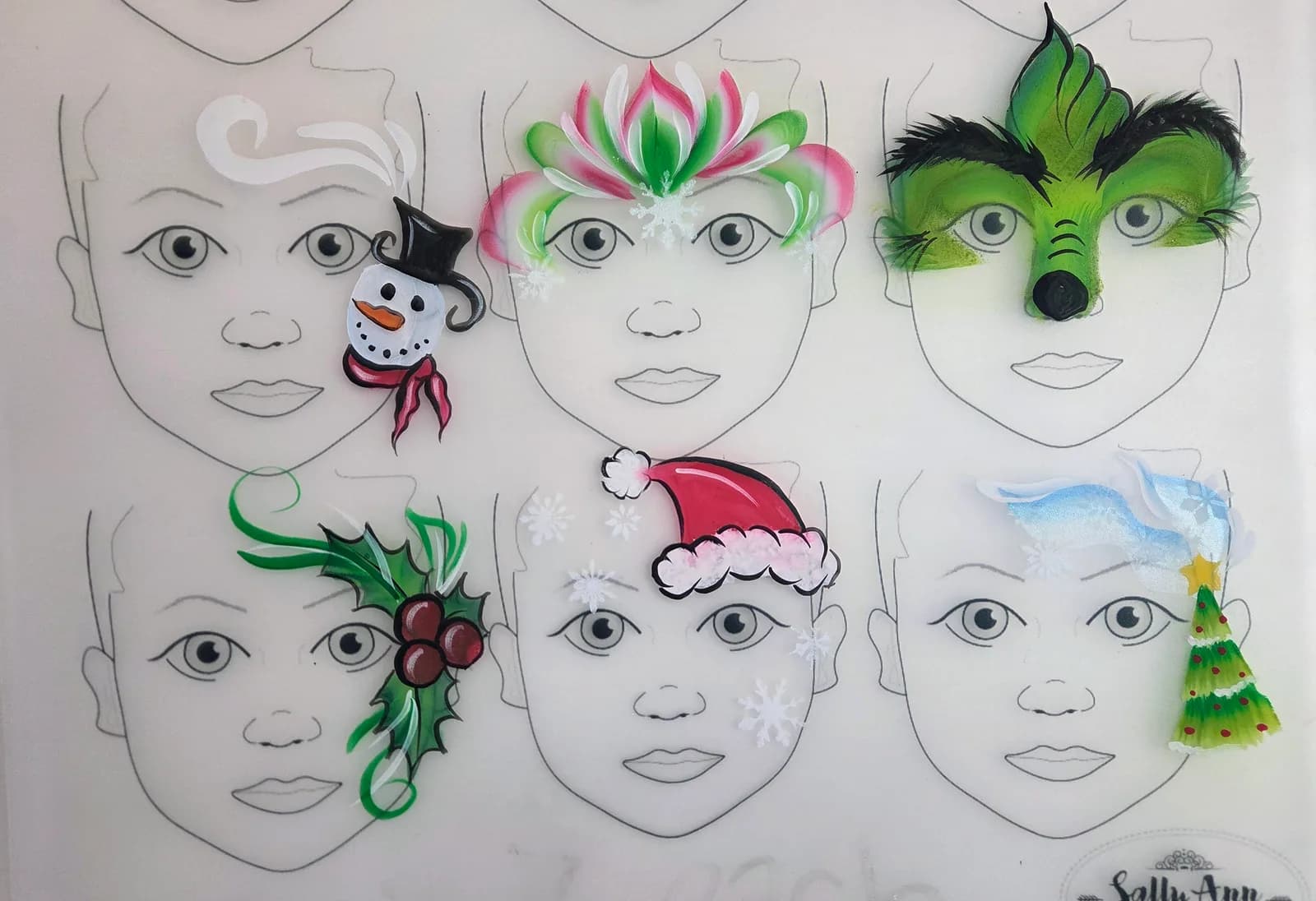 Face painting design 68