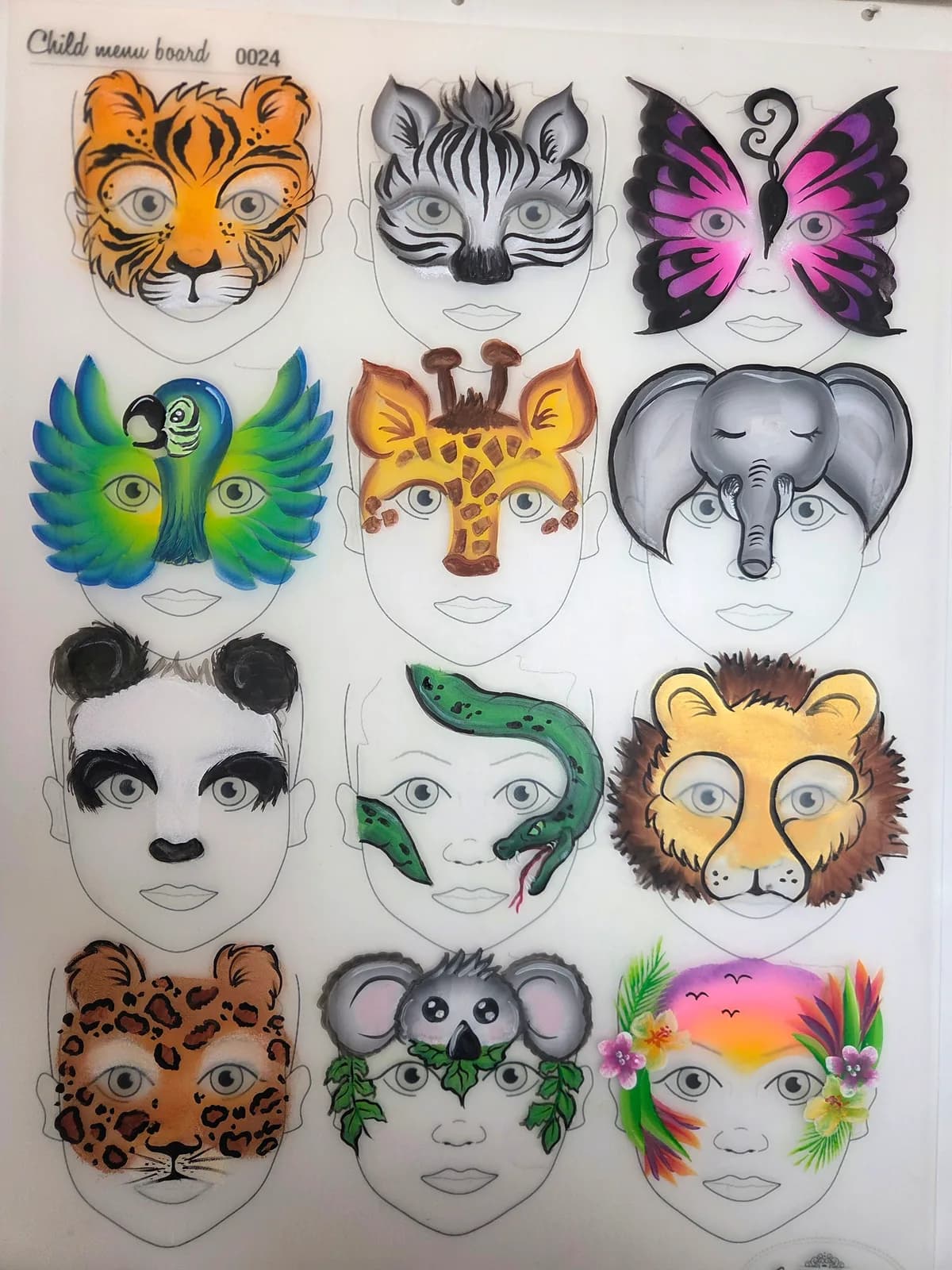 Face painting design 70