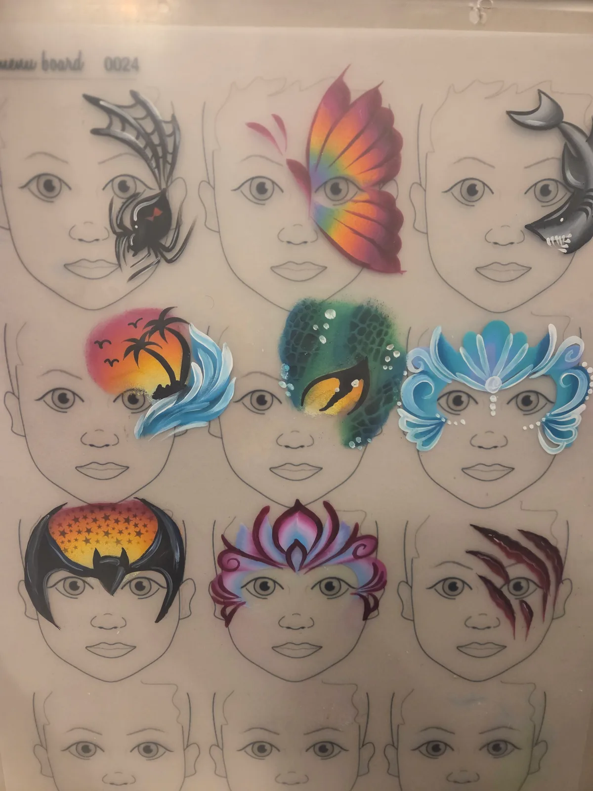 Face painting design 72